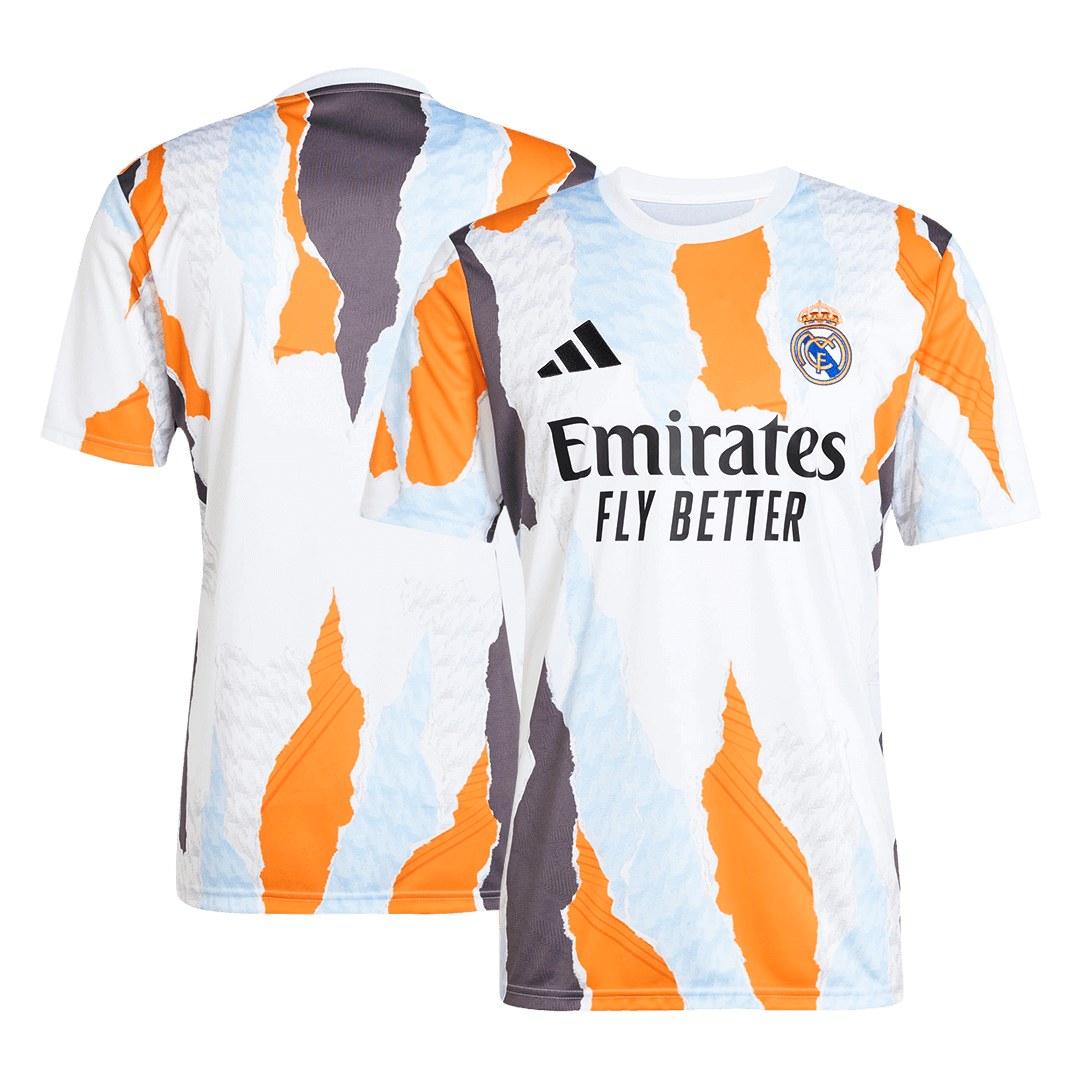 Real Madrid Tröja 2024/25 Före match Vit