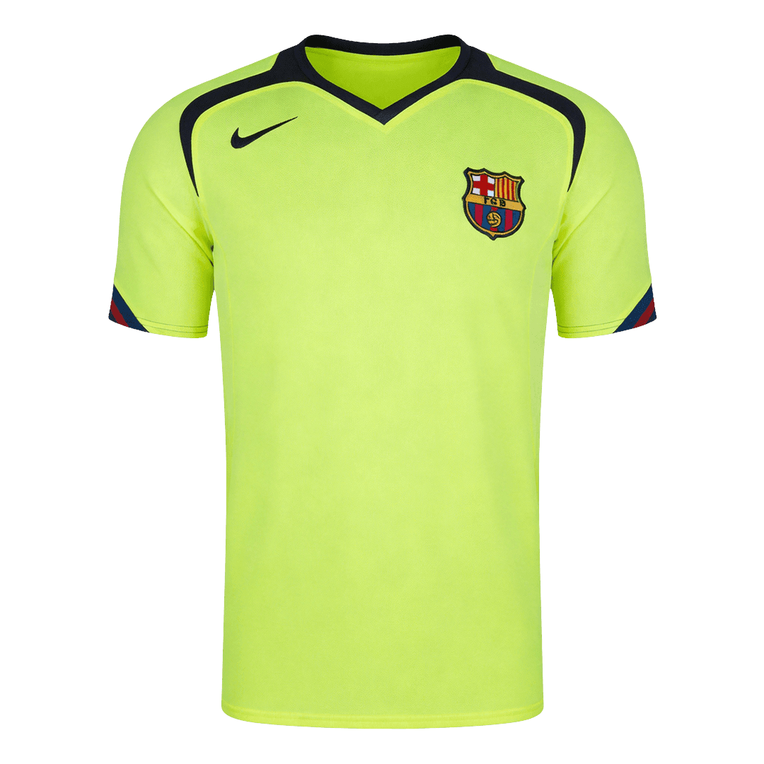 Barcelona Bortatröja 2005/06 Retro Tröja
 Neon Green
