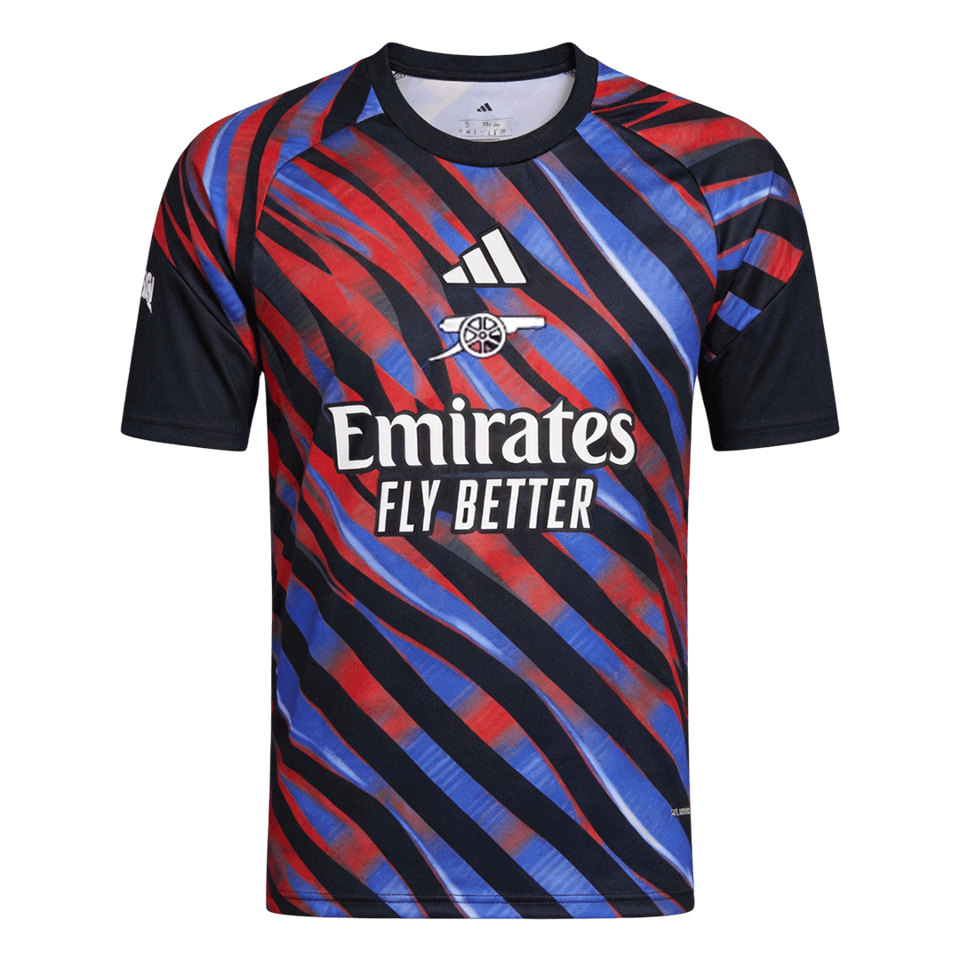 Arsenal Tröja 2025/26 Före match Blue&Red