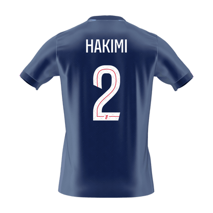 HAKIMI #2 PSG Tröja 2025/26 Hemma Premium Mörkblå-7