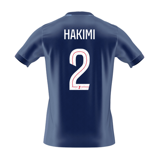 HAKIMI #2 PSG Tröja 2025/26 Hemma Premium Mörkblå-1