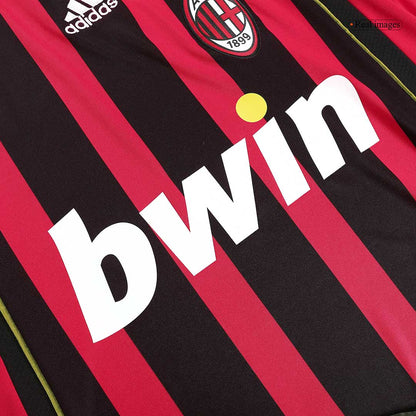 AC Milan Hemmatröja 2006/07 Retro Tröja
 Röd & Svart-8