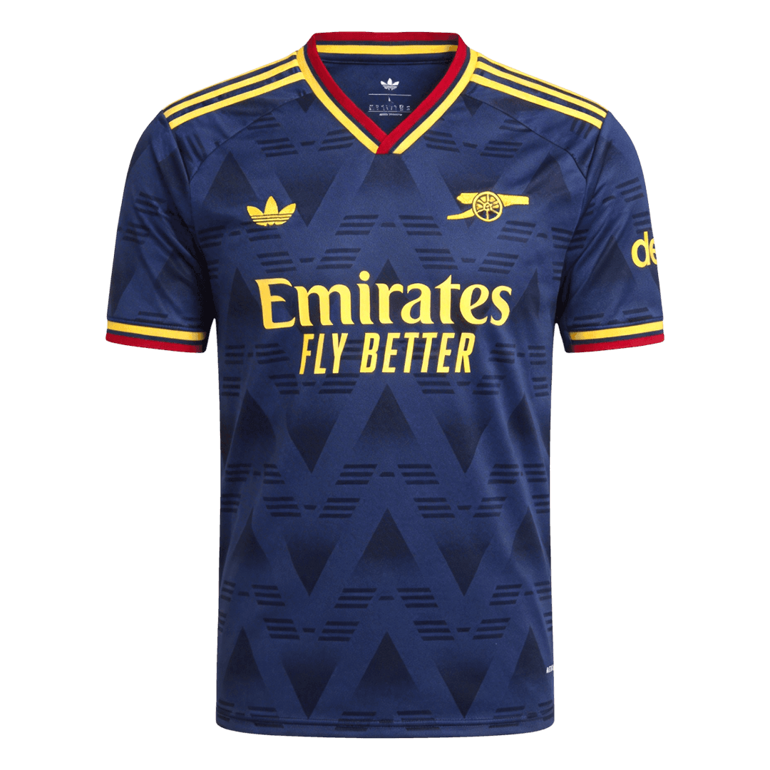 Arsenal Tröja RICE #41 2026/27 Borta Autentisk Mörkblå-2