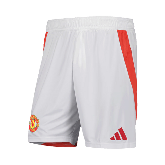 Manchester United Shorts 2024/25 Hemma Vit