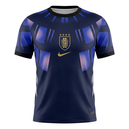 Uruguay Tröja 2026 Borta Mörkblå