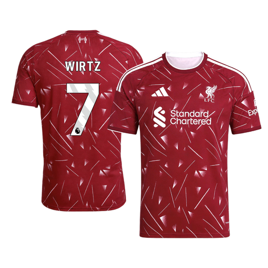 WIRTZ #7 Liverpool Tröja 2026/27 Hemma Premium Röd