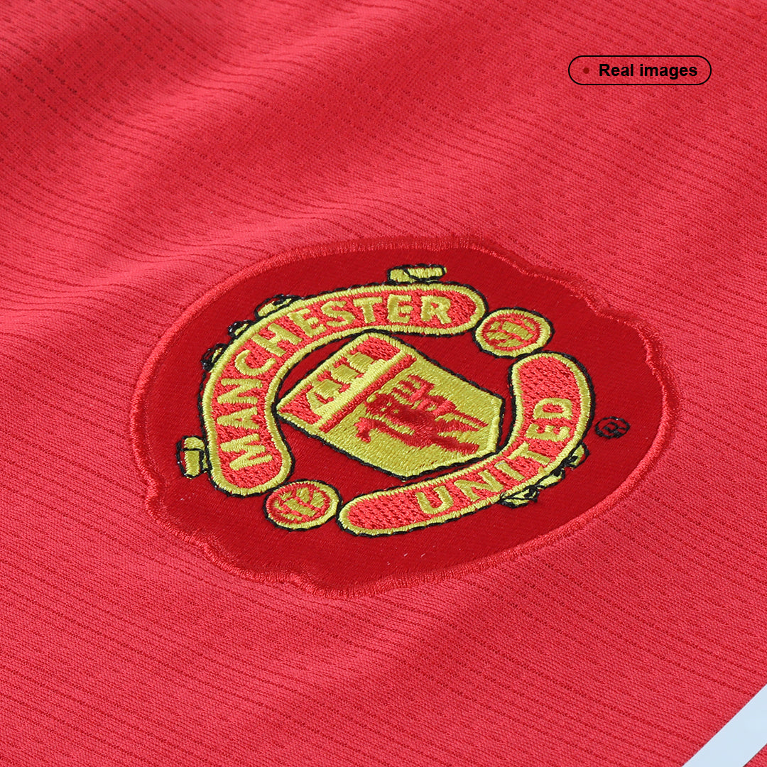 RONALDO #7 Manchester United Hemmatröja 2007/08 Retro Tröja
 Röd-2