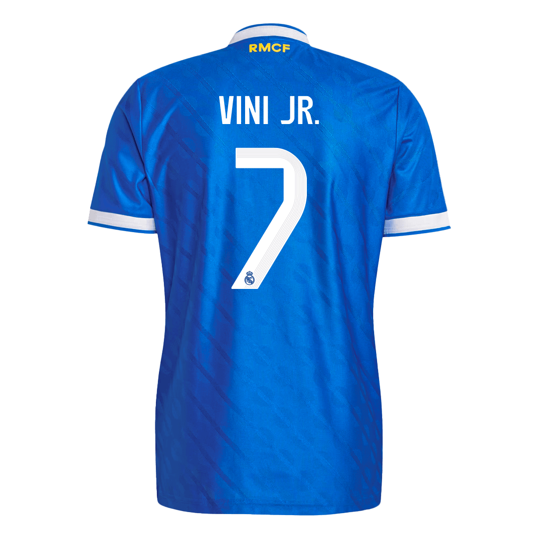 Real Madrid Tröja VINI JR. #7 2025/26 Tredje Blå