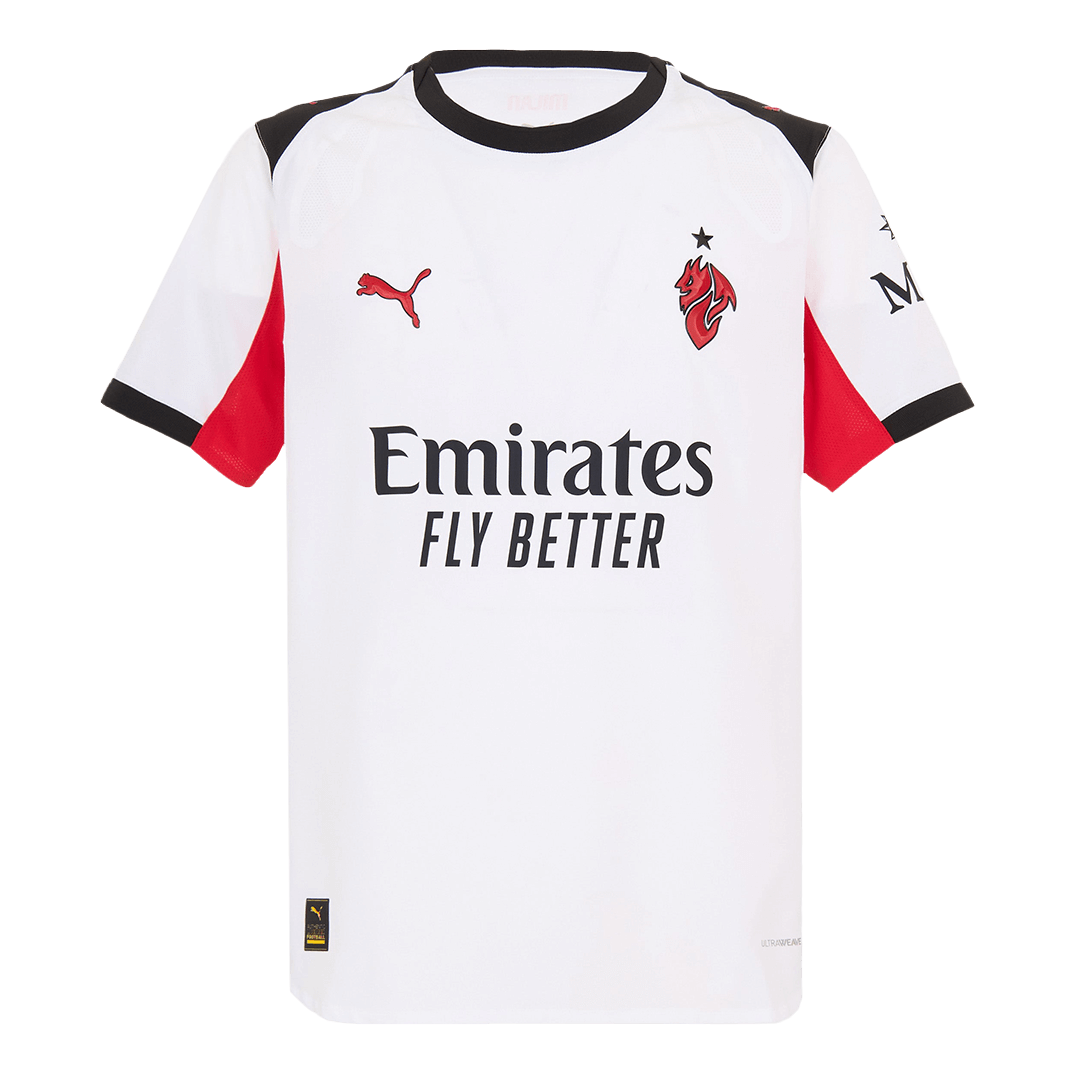 AC Milan Tröja FOFANA #19 2025/26 Borta Vit-13
