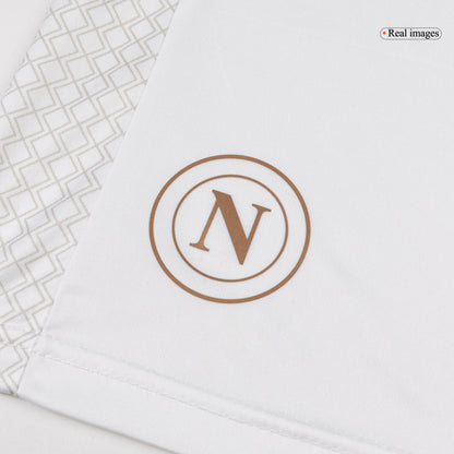 Napoli Shorts 2025/26 Borta Vit-4