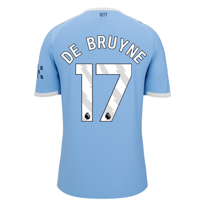 DE BRUYNE #17 Manchester City Tröja 2025/26 Hemma Premium Blå-10