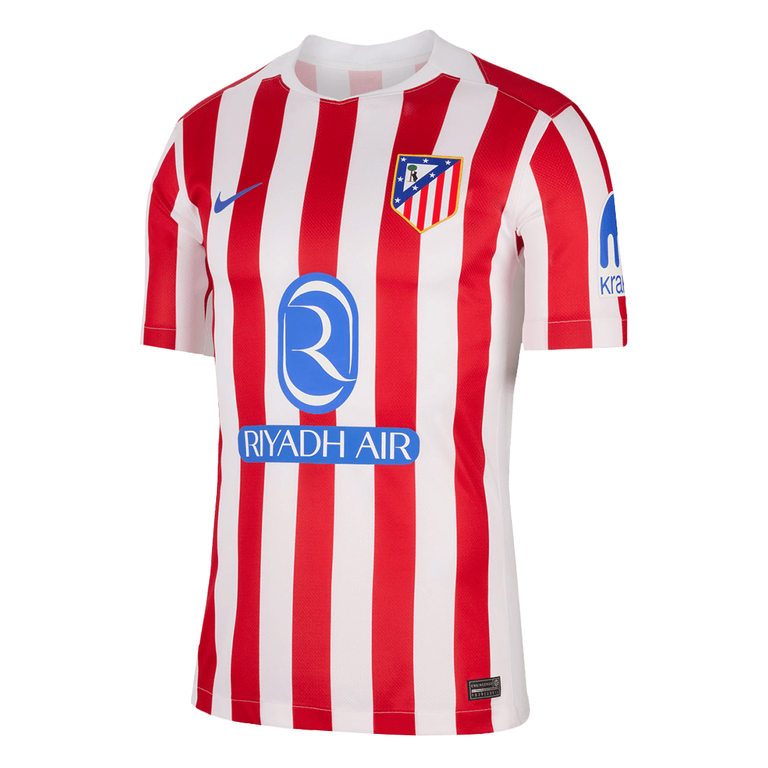Atletico Madrid Tröja SØRLOTH #9 2025/26 Hemma Röd & Vit