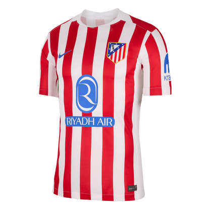 Atletico Madrid Tröja SØRLOTH #9 2025/26 Hemma Röd & Vit-10