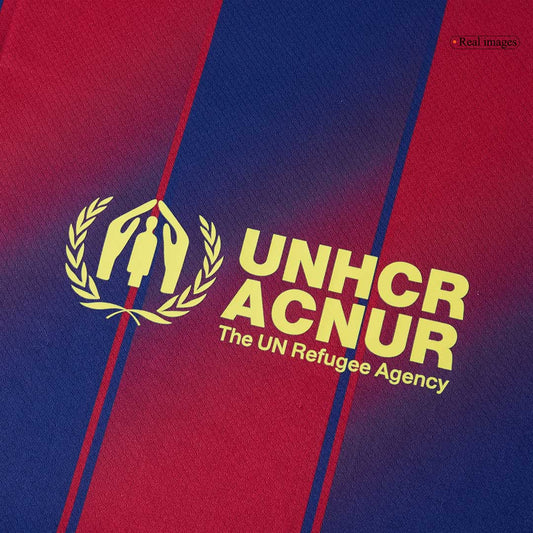 ROONY #19 Barcelona Tröja 2025/26 Hemma Premium Röd & Blå-1