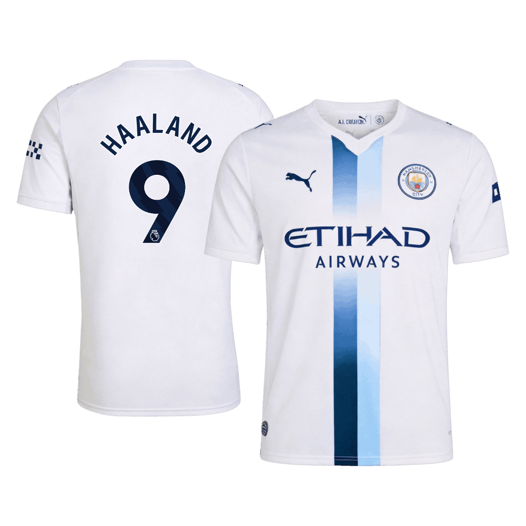 Manchester City Tröja HAALAND #9 2026/27 Third Vit
