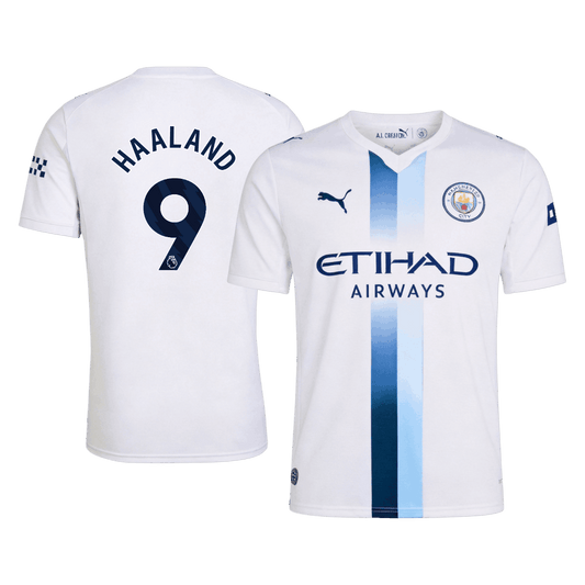Manchester City Tröja HAALAND #9 2026/27 Third Vit