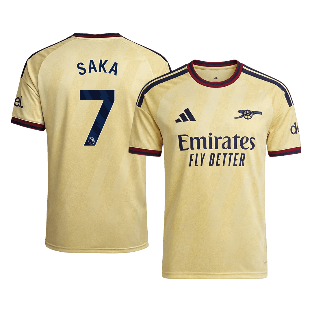 Arsenal Tröja SAKA #7 2026/27 Tredje Gul