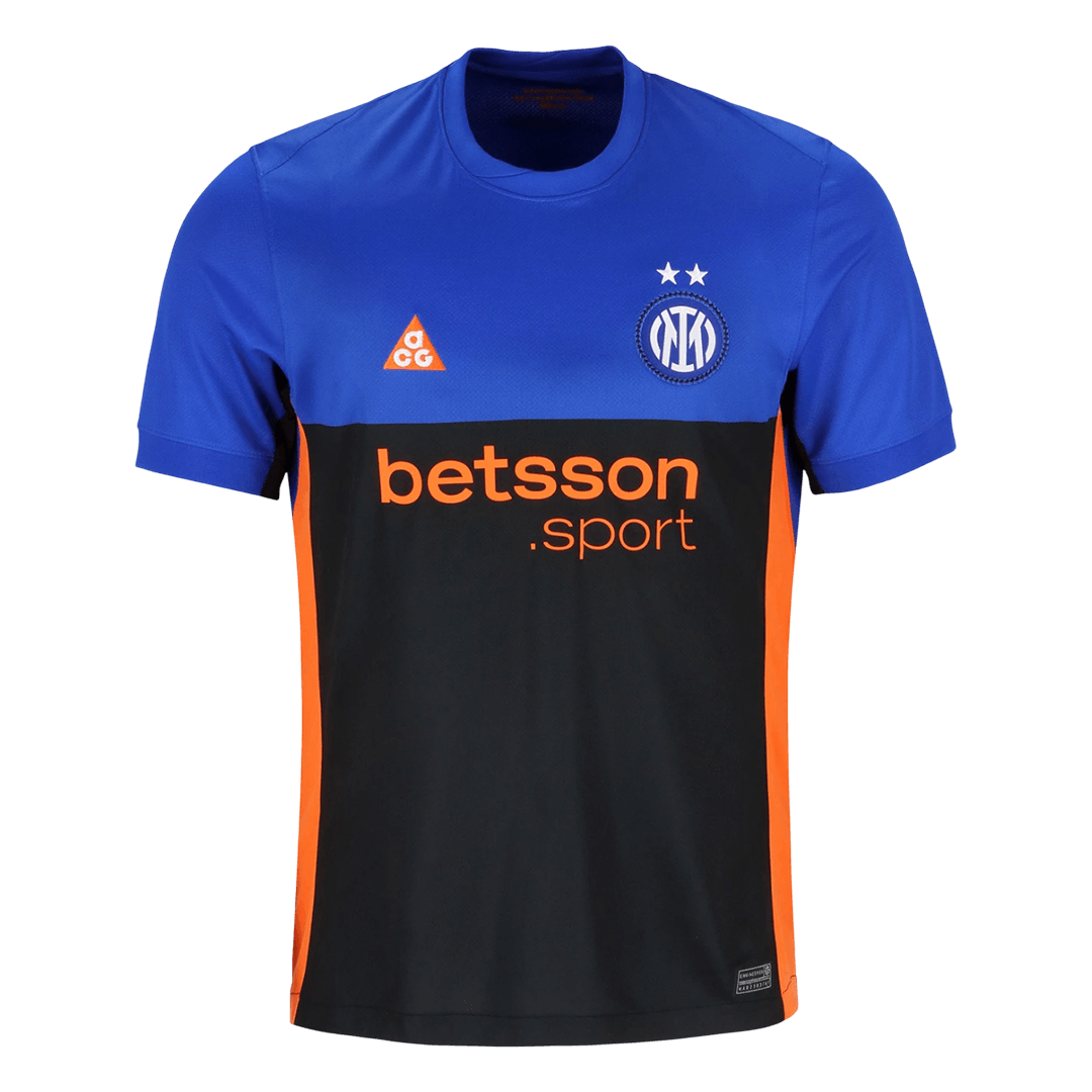 Inter Milan Tröja 2025/26 Fourth Away Black&Blue