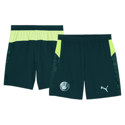 Manchester City Shorts 2025/26 Fourth Away Grön-6