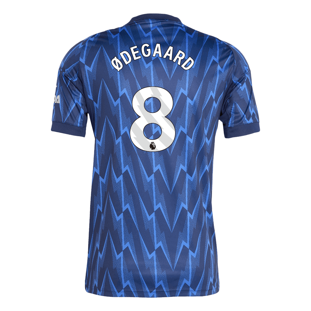 Arsenal Tröja ØDEGAARD #8 2025/26 Borta Blå