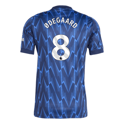 Arsenal Tröja ØDEGAARD #8 2025/26 Borta Blå-11