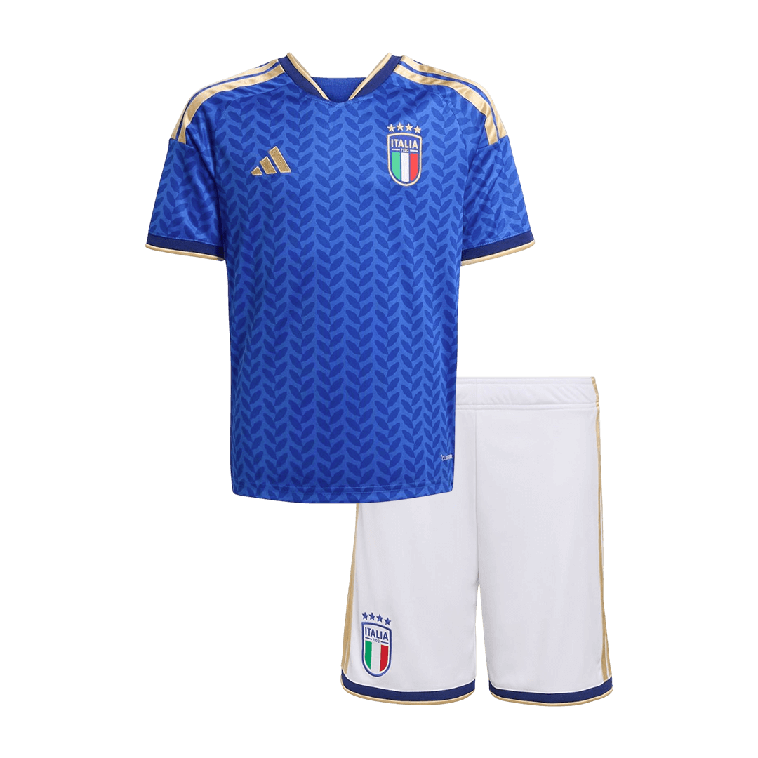 Italien Tröja 2026 Hemma Blå Barn Premium