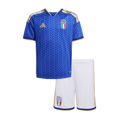 Italien Tröja 2026 Hemma Blå Barn Premium