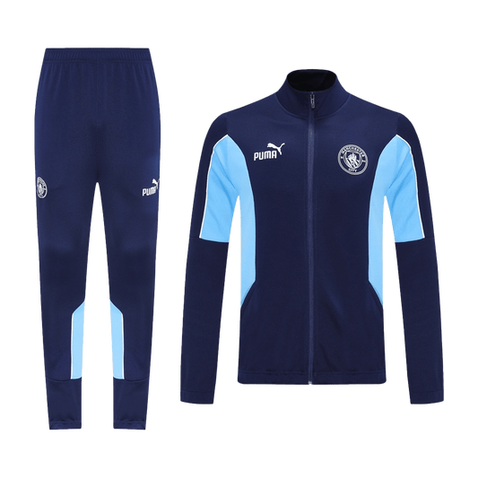 Manchester City Träningsset (Jacka+Byxor) 2025/26 Mörkblå