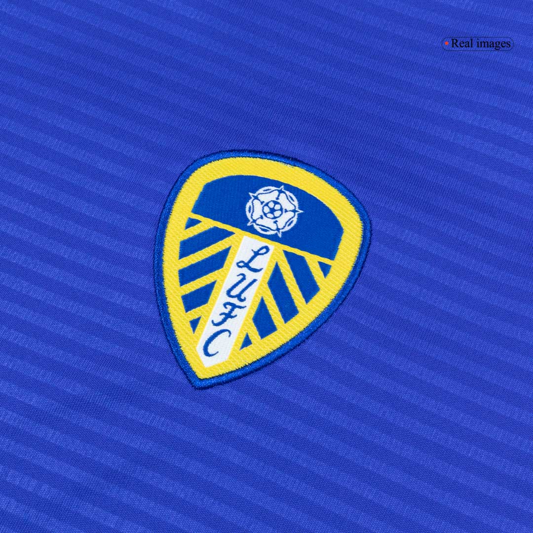 Leeds United Tröja 2025/26 Borta Blå-7