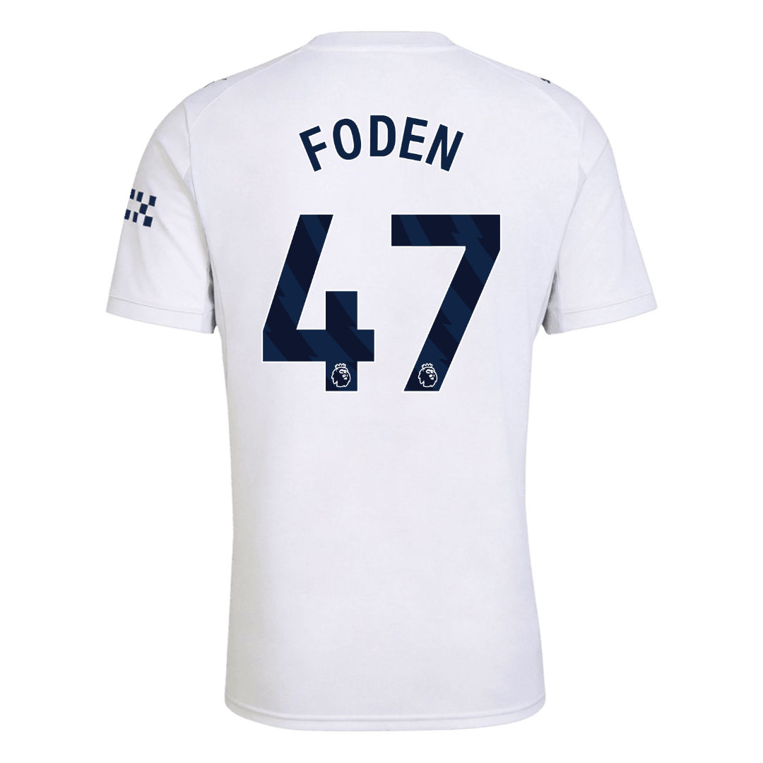 Manchester City Tröja FODEN #47 2026/27 Third Vit-3