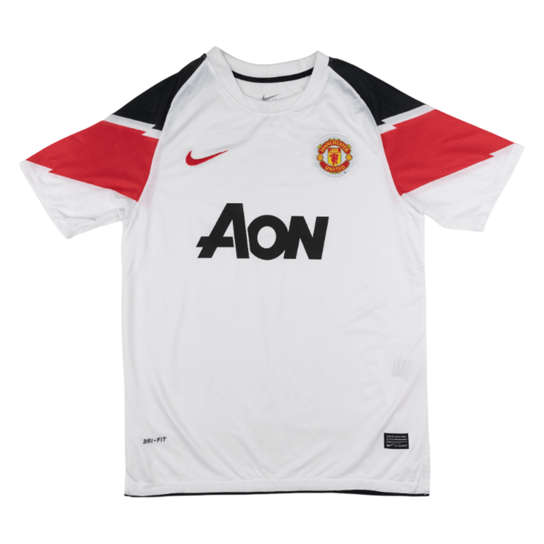 Manchester United Bortatröja 2010/11 Retro Tröja
 Vit