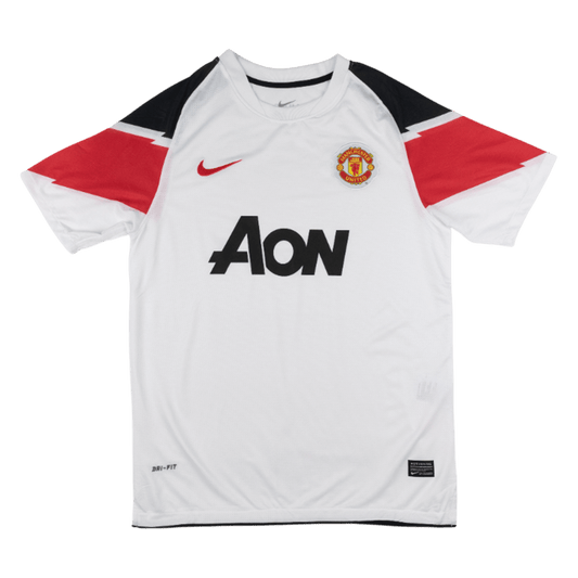 Manchester United Bortatröja 2010/11 Retro Tröja
 Vit