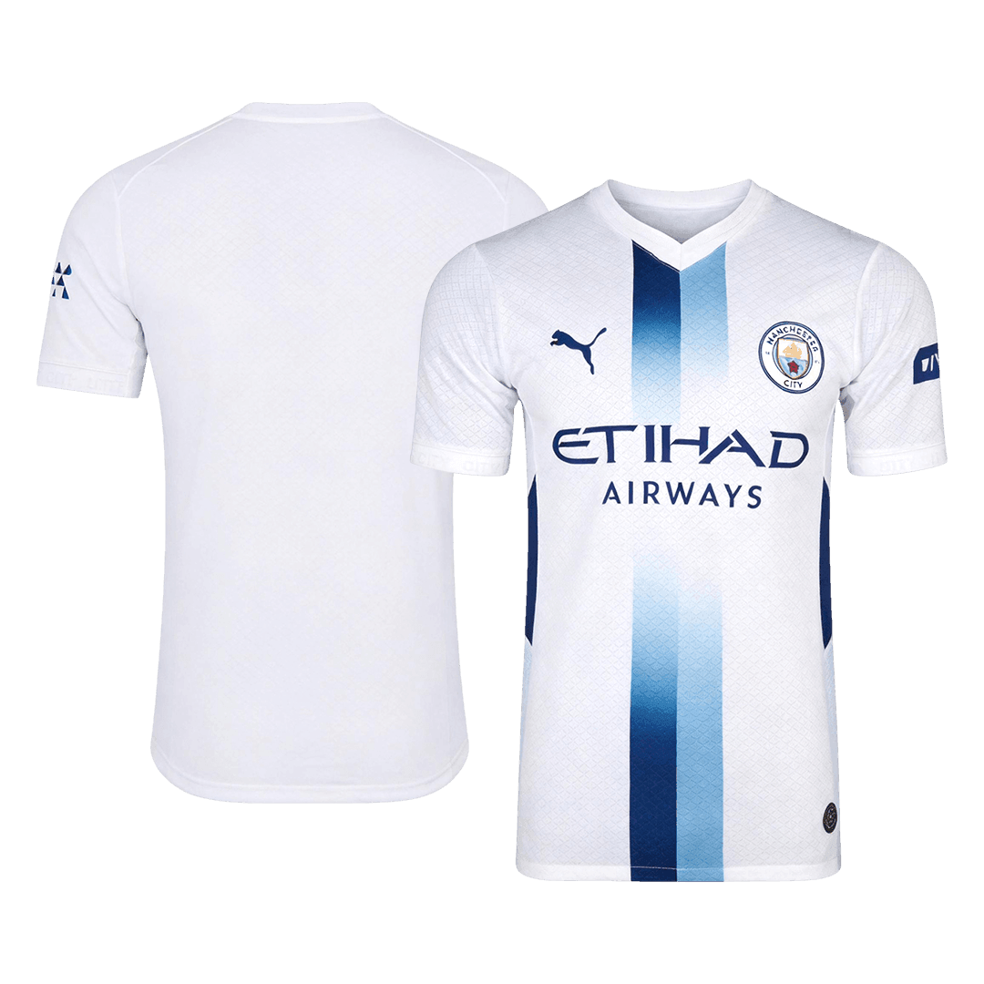 Manchester City Tröja 2026/27 Tredje Autentisk Vit-2