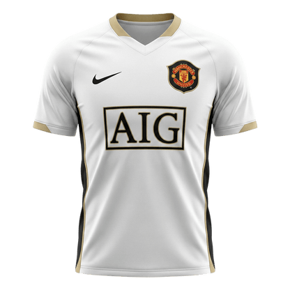 Manchester United Bortatröja 2006/07 Retro Tröja
 Vit