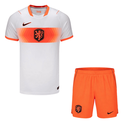 Nederländerna Tröja Bortaställ 2026 Orange&White