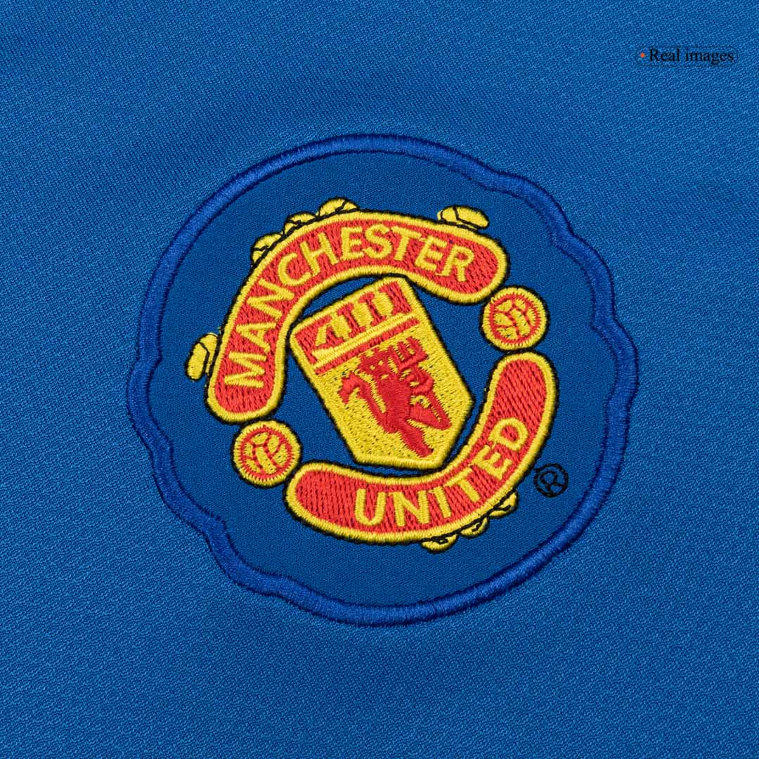 Manchester United Tredjetröja 2008/09 Retro Tröja
 Blå