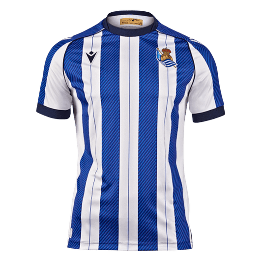 Real Sociedad Tröja 2025/26 Hemma Blå & Vit