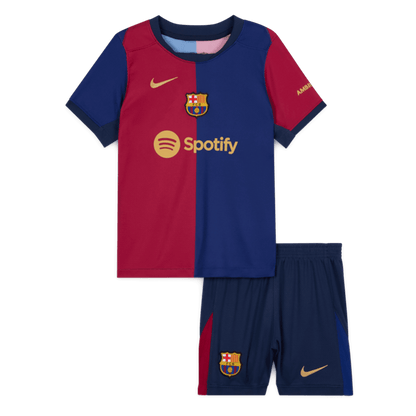 Barcelona Tröja 2024/25 Hemma Röd & Blå Barn