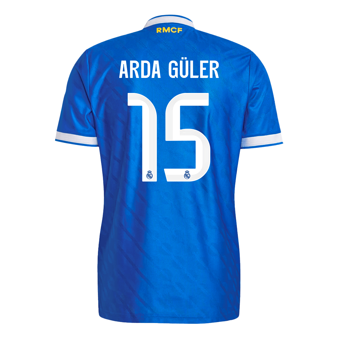 Real Madrid Tröja ARDA GÜLER #15 2025/26 Tredje Blå-11