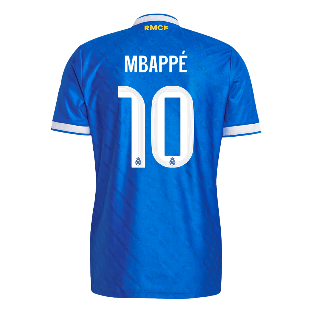Real Madrid Tröja MBAPPÉ #10 2025/26 Tredje Blå-10