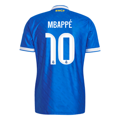 Real Madrid Tröja MBAPPÉ #10 2025/26 Tredje Blå-10