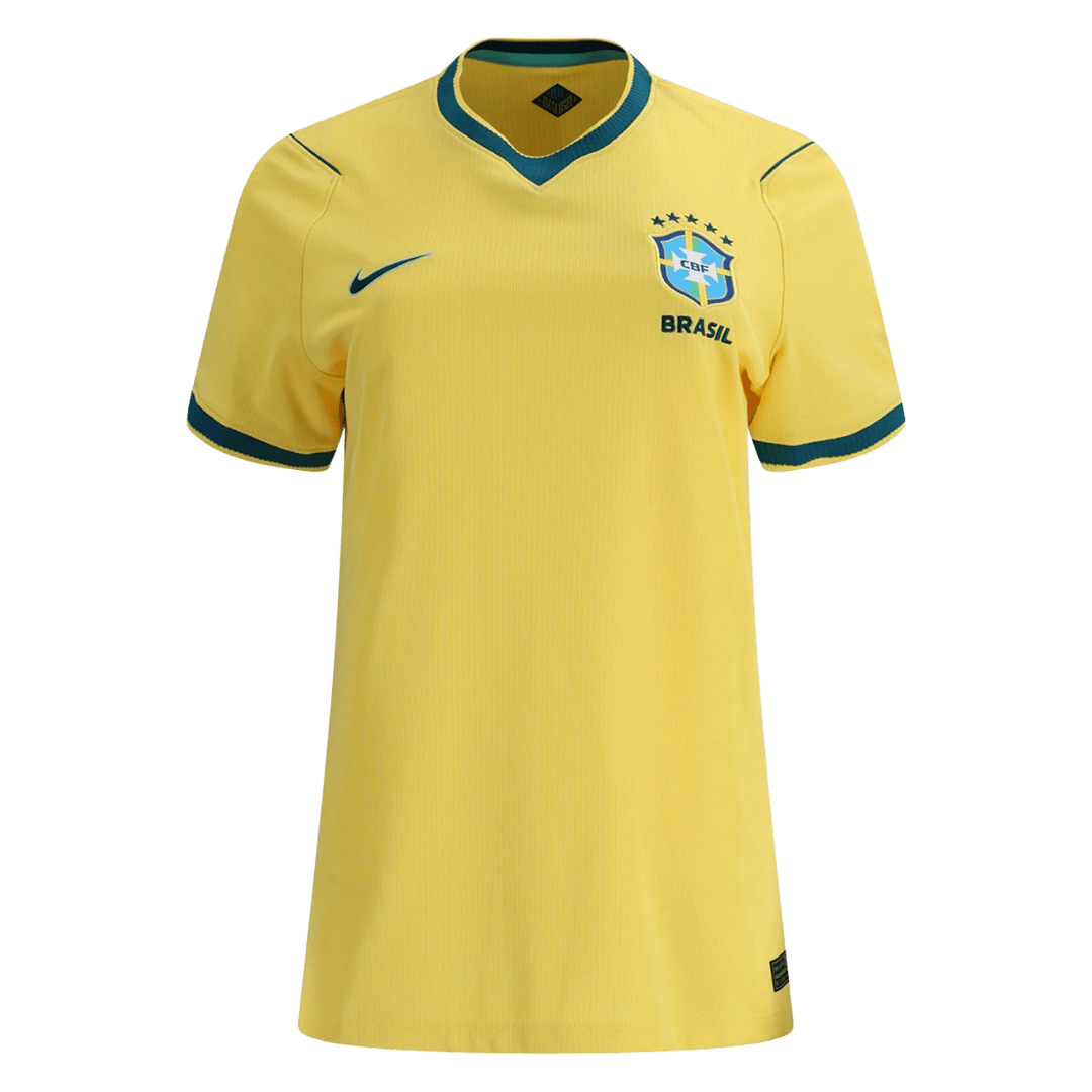 Brasilien Tröja 2026 Hemma Gul Dam