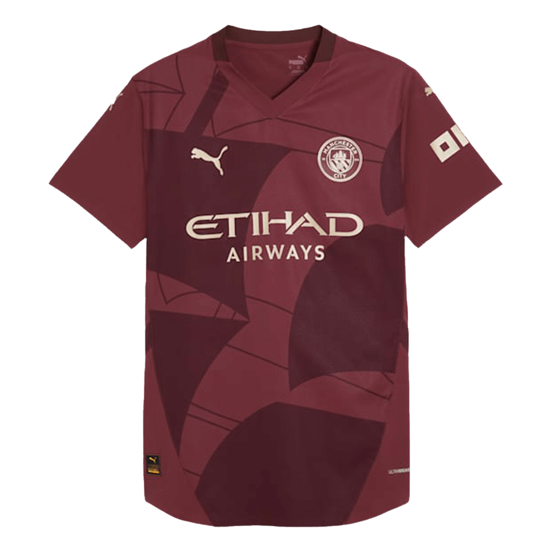 Manchester City Tröja 2024/25 Tredje Röd