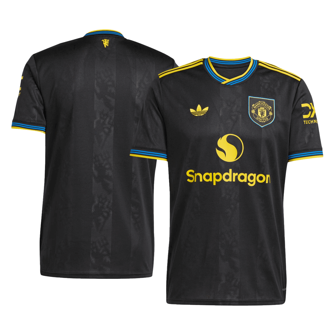 Manchester United Tröja 2025/26 Tredje Svart