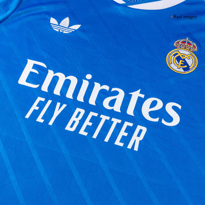 Real Madrid Tröja MBAPPÉ #10 2025/26 Tredje Blå-5