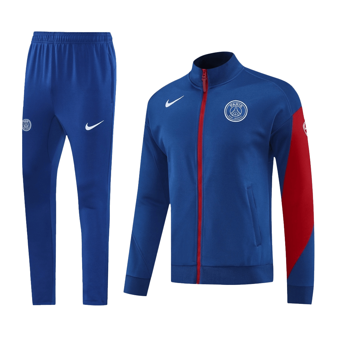 PSG Träningsset (Jacka+Byxor) 2025/26 Marinblå & Röd-19