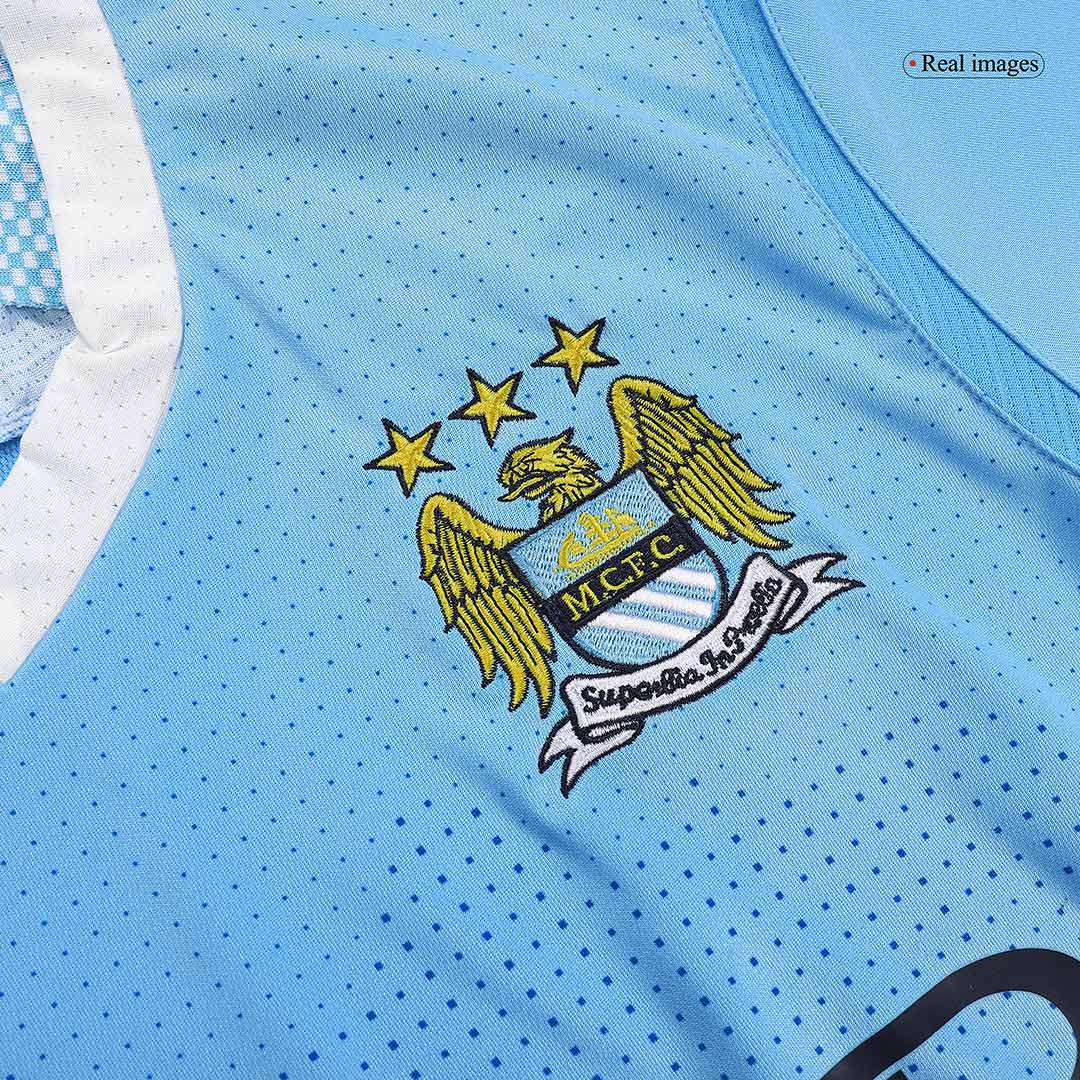 Manchester City Hemmatröja 2011/12 Retro Tröja
 Blå