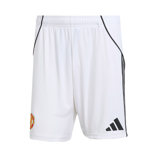 Manchester United Shorts 2025/26 Hemma Vit