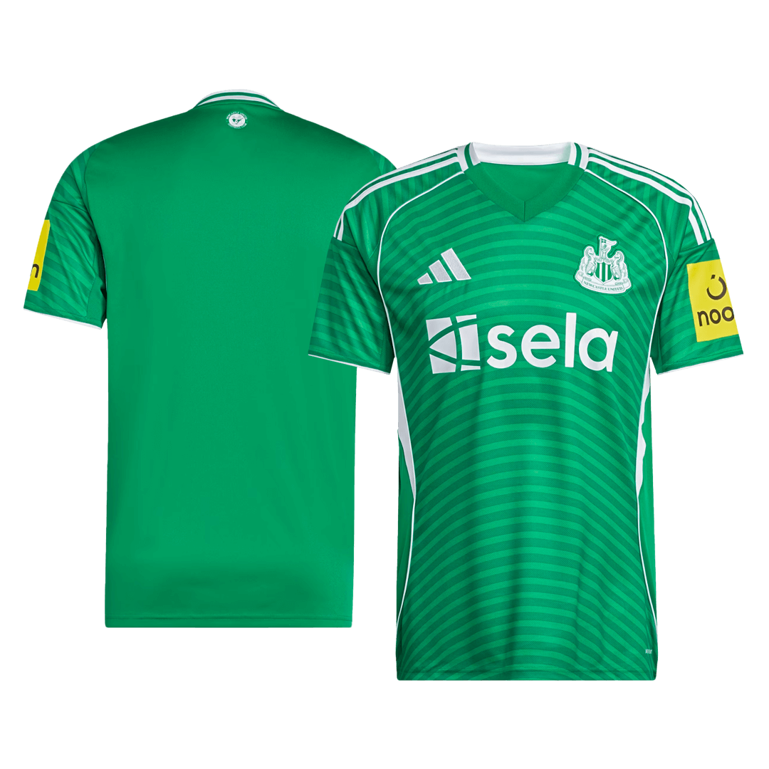 Newcastle United Tröja 2025/26 Borta Grön-10