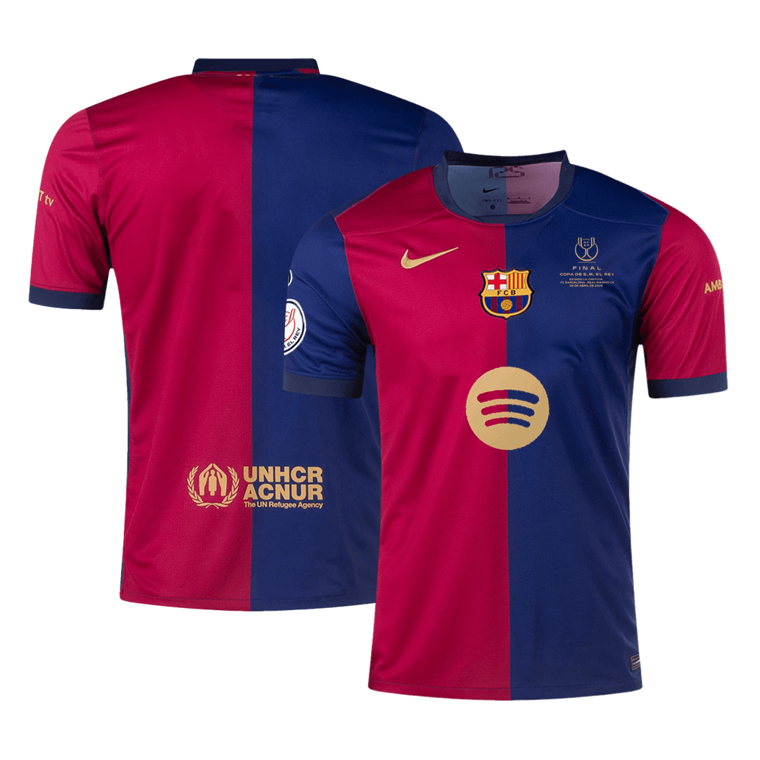 Barcelona Tröja 2024/25 Hemma Röd & Blå Final